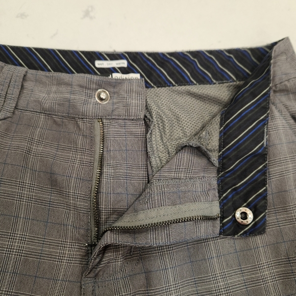 Lululemon Pants 32X33 Gray Plaid Limited Edition Wet Dry Warm Golf Commuter - Picture 5 of 12